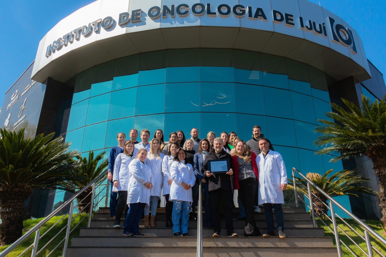 Ioi Instituto De Oncologia De Ijuí Oncosite Recebe Certificado De Iqvia Partner Site Em 